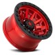 Jante aluminium 4x4 FUEL D695 Covert Candy Red/Black Ring • 20"x9" • 5x127 • CB71.5 • ET1 