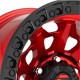 Jante aluminium 4x4 FUEL D695 Covert Candy Red/Black Ring • 20"x9" • 5x127 • CB71.5 • ET1 