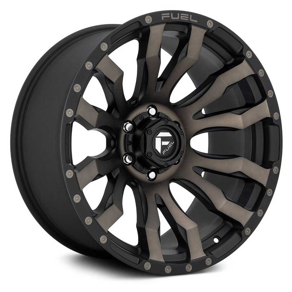 Jante aluminium 4x4 FUEL D674 Blitz Matte Black/Double Dark Tint • 20"x9" • 5x127 • CB71.5 • ET1