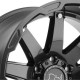 Jante aluminium 4x4 BLACK RHINO Gloss Gunblack Oceano • 20"x9.5" • 5x127 • CB71.5 • ET6 