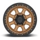 Jante aluminium 4x4 KMC KM548 Chase Matte Bronze W/ Black LIP • 20"x9" • 5x127 • CB71.5 • ET18 