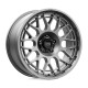 Jante aluminium 4x4 KMC KM722 Technic Anthracite • 20"x9" • 5x127 • CB71.5 • ET18 