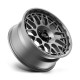 Jante aluminium 4x4 KMC KM722 Technic Anthracite • 20"x9" • 5x127 • CB71.5 • ET18 