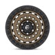 Jante aluminium 4x4 FUEL D634 Zephyr Matte Bronze Black Bead Ring • 20"x9" • 5x127 • CB71.5 • ET20 