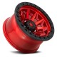 Jante aluminium 4x4 FUEL D695 Covert Candy Red/Black Ring • 20"x9" • 5x127 • CB71.5 • ET20 