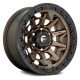 Jante aluminium 4x4 FUEL D696 Covert Matte Bronze/Black Ring • 20"x9" • 5x127 • CB71.5 • ET20 