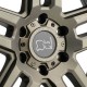 Jante aluminium 4x4 BLACK RHINO Matte Black/Matte Bronze Barstow • 20"x8.5" • 5x127 • CB71.5 • ET30 