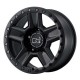 Jante aluminium 4x4 BLACK RHINO Matte Black Ravine • 20"x9" • 5x127 • CB71.5 • ET35 