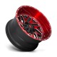 Jante aluminium 4x4 FUEL D691 Triton Candy RED Milled • 20"x10" • 5x127 / 5x114.3 • CB78.1 • ET-18 