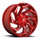 Jante aluminium 4x4 FUEL D754 Reaction Candy RED Milled • 20"x10" • 5x127 / 5x114.3 • CB78.1 • ET-18 