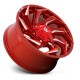 Jante aluminium 4x4 FUEL D754 Reaction Candy RED Milled • 20"x10" • 5x127 / 5x114.3 • CB78.1 • ET-18 