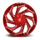 Jante aluminium 4x4 FUEL D754 Reaction Candy RED Milled • 20"x10" • 5x127 / 5x114.3 • CB78.1 • ET-18 