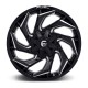 Jante aluminium 4x4 FUEL D753 Reaction Gloss Black Milled • 20"x9" • 5x127 / 5x114.3 • CB78.1 • ET1 