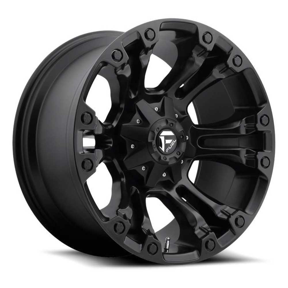 Jante aluminium 4x4 FUEL D560 Vapor Matte Black • 20"x9" • 5x127 / 5x135 • CB87.1 • ET20