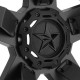 Jante aluminium 4x4 KMC XD811 Rockstar II Matte Black XD Series • 20"x9" • 5x127 / 5x139.7 • CB78.3 • ET-12 