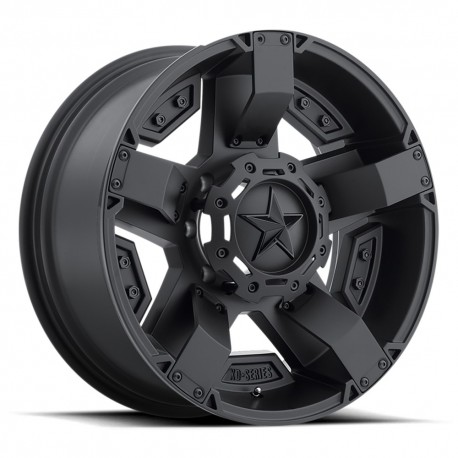 Jante aluminium 4x4 KMC XD811 Rockstar II Matte Black W/ Accents XD Series • 20"x9" • 5x127 / 5x139.7 • CB78.1 • ET18 