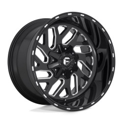 Jante aluminium 4x4 FUEL D581 Triton Gloss Black Milled • 20"x10" • 5x139.7 / 5x150 • CB110,1 • ET-18 