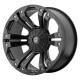 Jante aluminium 4x4 KMC XD778 Monster Matte Black XD Series • 20"x9" • 5x139.7 / 5x150 • CB110.1 • ET18 