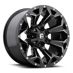 Jante aluminium 4x4 FUEL D576 Assault Gloss Black Milled • 20"x9" • 5x139.7 / 5x150 • CB110.1 • ET20 