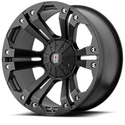 Jante aluminium 4x4 KMC XD778 Monster Matte Black XD Series • 20"x9" • 5x139.7 / 5x150 • CB110.5 • ET35