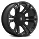 Jante aluminium 4x4 KMC XD778 Monster Matte Black XD Series • 20"x9" • 5x139.7 / 5x150 • CB110.5 • ET35 