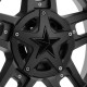 Jante aluminium 4x4 KMC XD827 Rockstar III Black Matte XD Seires • 20"x9" • 6x114.3 • CB72.6 • ET18 