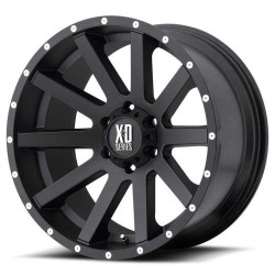 Jante aluminium 4x4 KMC XD818 Heist Satin Black XD Series • 20"x9" • 6x114.3 • CB72.6 • ET30 