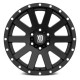 Jante aluminium 4x4 KMC XD818 Heist Satin Black XD Series • 20"x9" • 6x114.3 • CB72.6 • ET30 