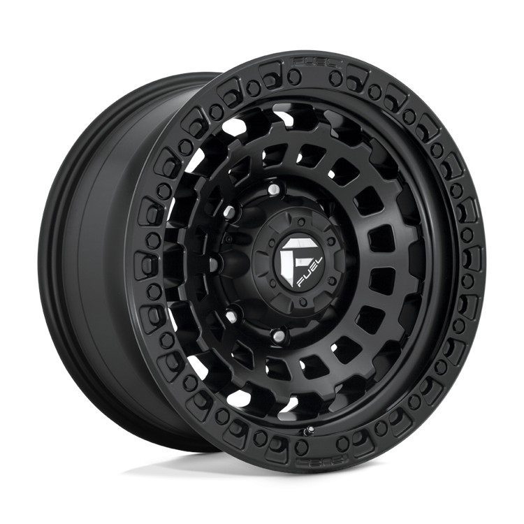 Jante aluminium 4x4 FUEL D633 Zephyr Matte Black • 20"x9" • 6x135 • CB87.1 • ET1