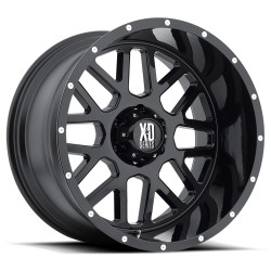 Jante aluminium 4x4 KMC XD820 Grenade Satin Black XD Series • 20"x10" • 6x139.7 • CB106.1 • ET-24 