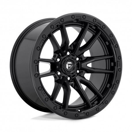 Jante aluminium 4x4 FUEL D679 Rebel Matte Black • 20"x10" • 6x139.7 • CB106.1 • ET-18 