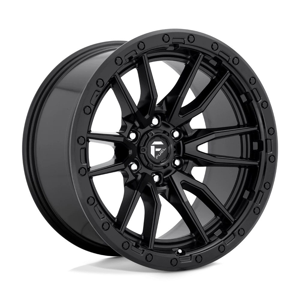 Jante aluminium 4x4 FUEL D679 Rebel Matte Black • 20"x10" • 6x139.7 • CB106.1 • ET-18