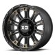 Jante aluminium 4x4 KMC XD829 Hoss II Satin Black/Machined Dark Tint XD Series • 20"x9" • 6x139.7 • CB106.25 • ET-12 