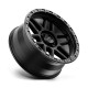 Jante aluminium 4x4 KMC KM544 Mesa Satin Black W/ Gloss Black LIP • 20"x9" • 6x139.7 • CB106.1 • ET0 