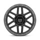 Jante aluminium 4x4 KMC KM544 Mesa Satin Black W/ Gloss Black LIP • 20"x9" • 6x139.7 • CB106.1 • ET0 