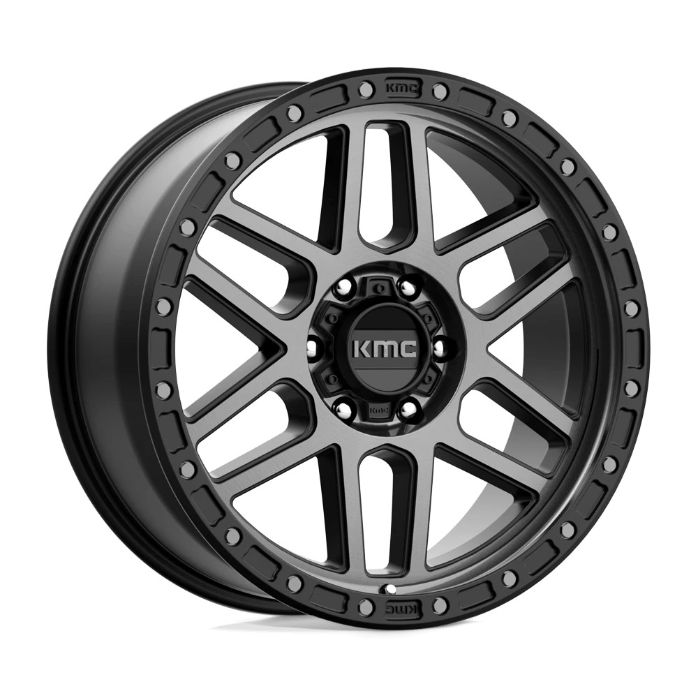 Jante aluminium 4x4 KMC KM544 Mesa Satin Black W/ Gray Tint • 20"x9" • 6x139.7 • CB106.1 • ET0