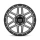 Jante aluminium 4x4 KMC KM544 Mesa Satin Black W/ Gray Tint • 20"x9" • 6x139.7 • CB106.1 • ET0 