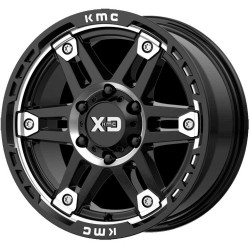 Jante aluminium 4x4 KMC XD840 Spy II Satin Black/Dark Tint XD Series • 20"x9" • 6x139.7 • CB106.25 • ET0