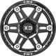 Jante aluminium 4x4 KMC XD840 Spy II Satin Black/Dark Tint XD Series • 20"x9" • 6x139.7 • CB106.25 • ET0 