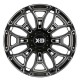 Jante aluminium 4x4 KMC XD841 Boneyard Gloss Black Milled XD Series • 20"x9" • 6x139.7 • CB106.25 • ET0 