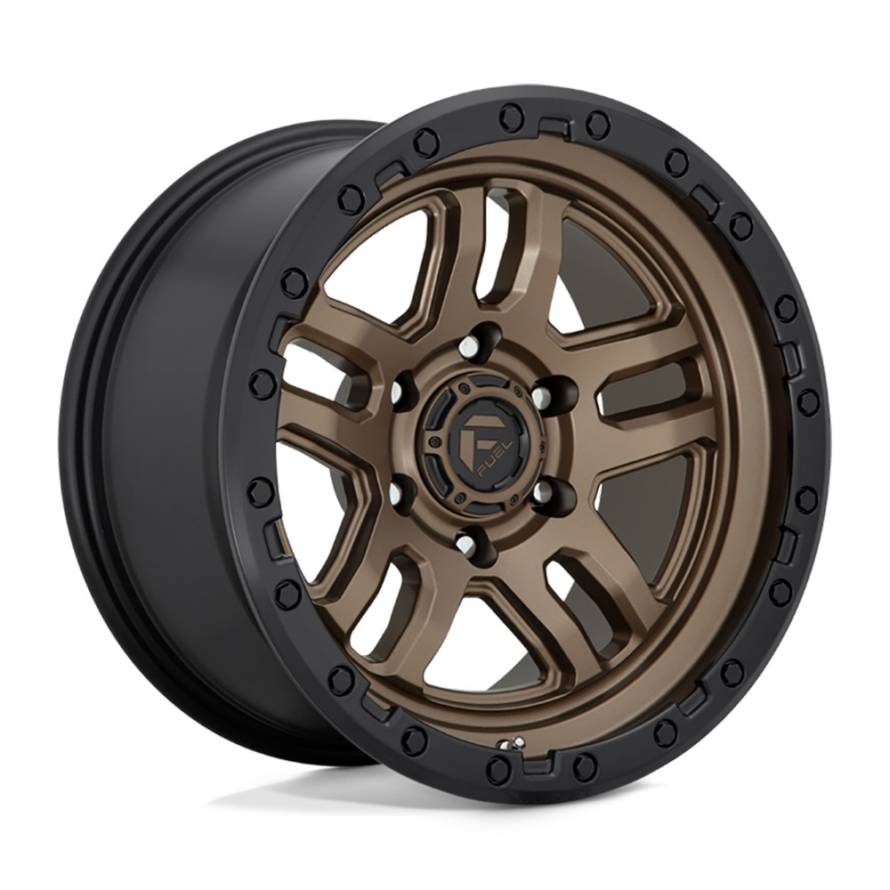 Jante aluminium 4x4 FUEL D702 Ammo Matte Bronze Black Bead Ring • 20"x9" • 6x139.7 • CB106.1 • ET1