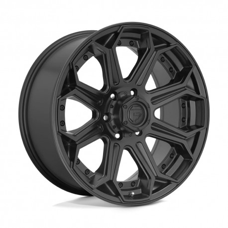 Jante aluminium 4x4 FUEL D706 Siege Matte Black • 20"x9" • 6x139.7 • CB106.1 • ET1 