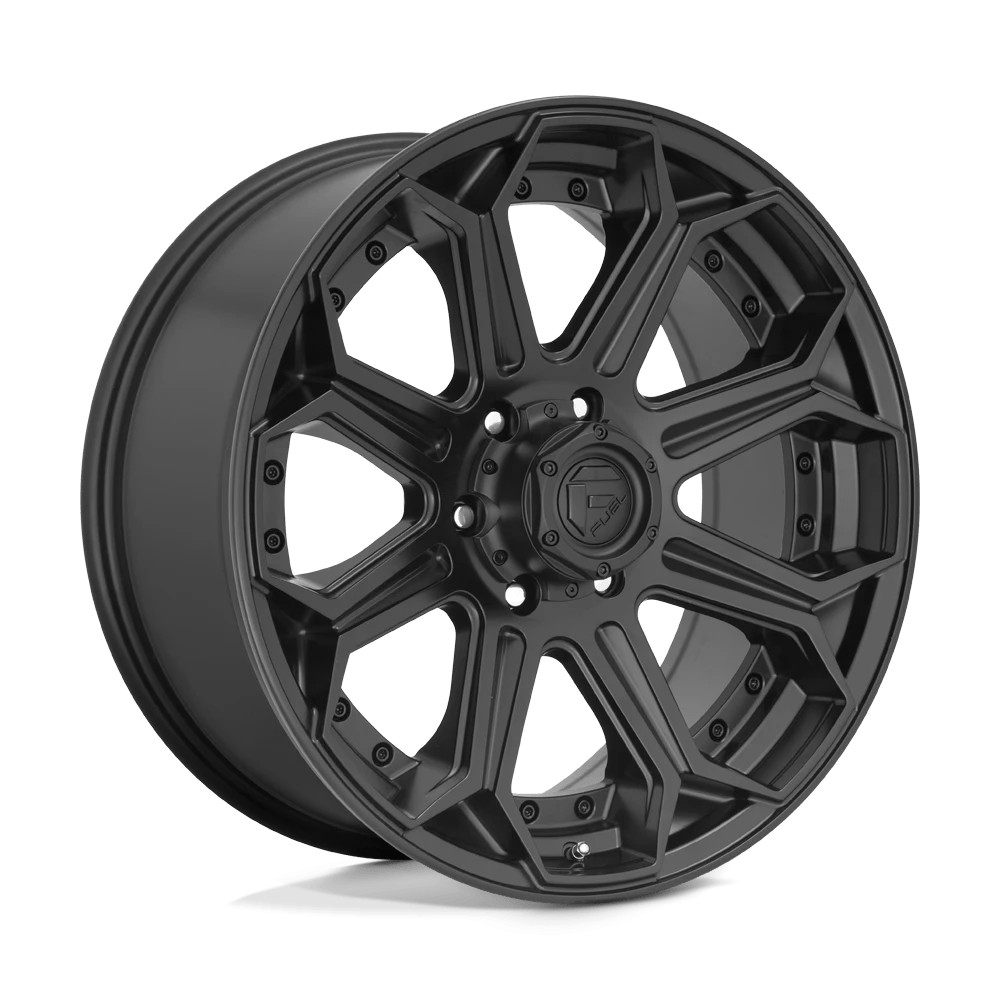 Jante aluminium 4x4 FUEL D706 Siege Matte Black • 20"x9" • 6x139.7 • CB106.1 • ET1