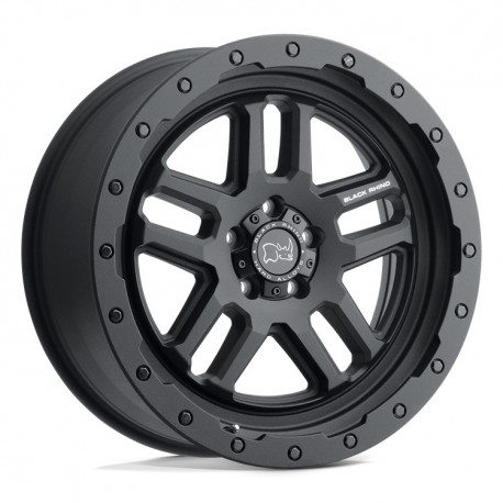 Jante aluminium 4x4 BLACK RHINO Textured Matte Black Barstow • 20"x9.5" • 6x139.7 • CB112.1 • ET12 