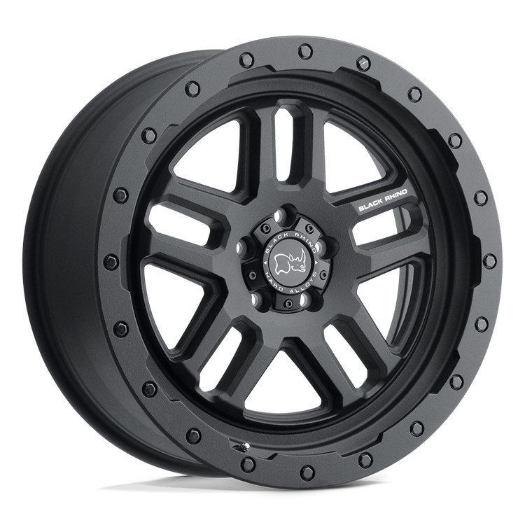 Jante aluminium 4x4 BLACK RHINO Textured Matte Black Barstow • 20"x9.5" • 6x139.7 • CB112.1 • ET12