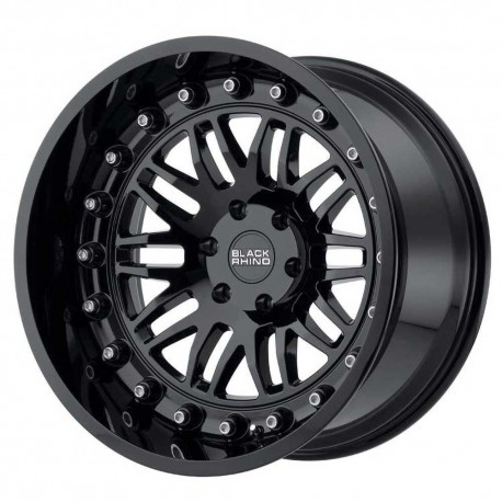 Jante aluminium 4x4 BLACK RHINO Gloss Black Fury • 20"x9.5" • 6x139.7 • CB112.1 • ET12 