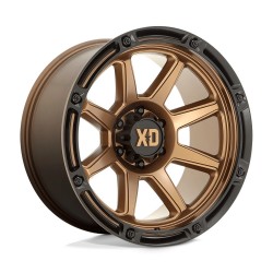 Jante aluminium 4x4 KMC XD863 Matte Bronze W/ Black LIP XD Series • 20"x9" • 6x139.7 • CB106.1 • ET18 