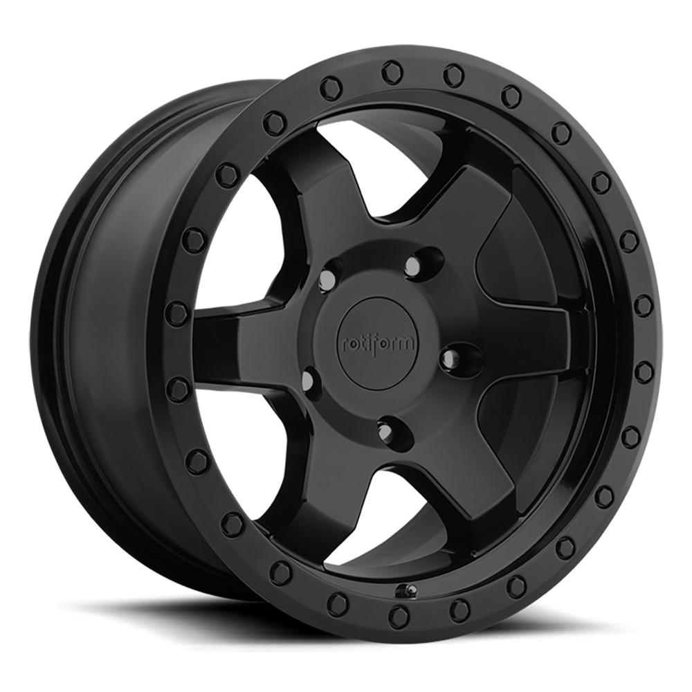 Jante aluminium 4x4 ROTIFORM SIX-OR Matte Black • 20"x9" • 6x139.7 • CB106.25 • ET35