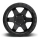 Jante aluminium 4x4 ROTIFORM SIX-OR Matte Black • 20"x9" • 6x139.7 • CB106.25 • ET35 