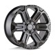 Jante aluminium 4x4 BLACK RHINO Matte Gunmetal W/ Brushed Face & Gunmetal Tint Wanaka • 20"x9" • 6x139.7 • CB112.1 • ET40 